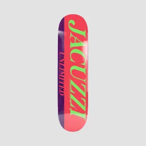 Jacuzzi Unlimited Flavor Ex7 Skateboard Deck Red/Purple - 8.25