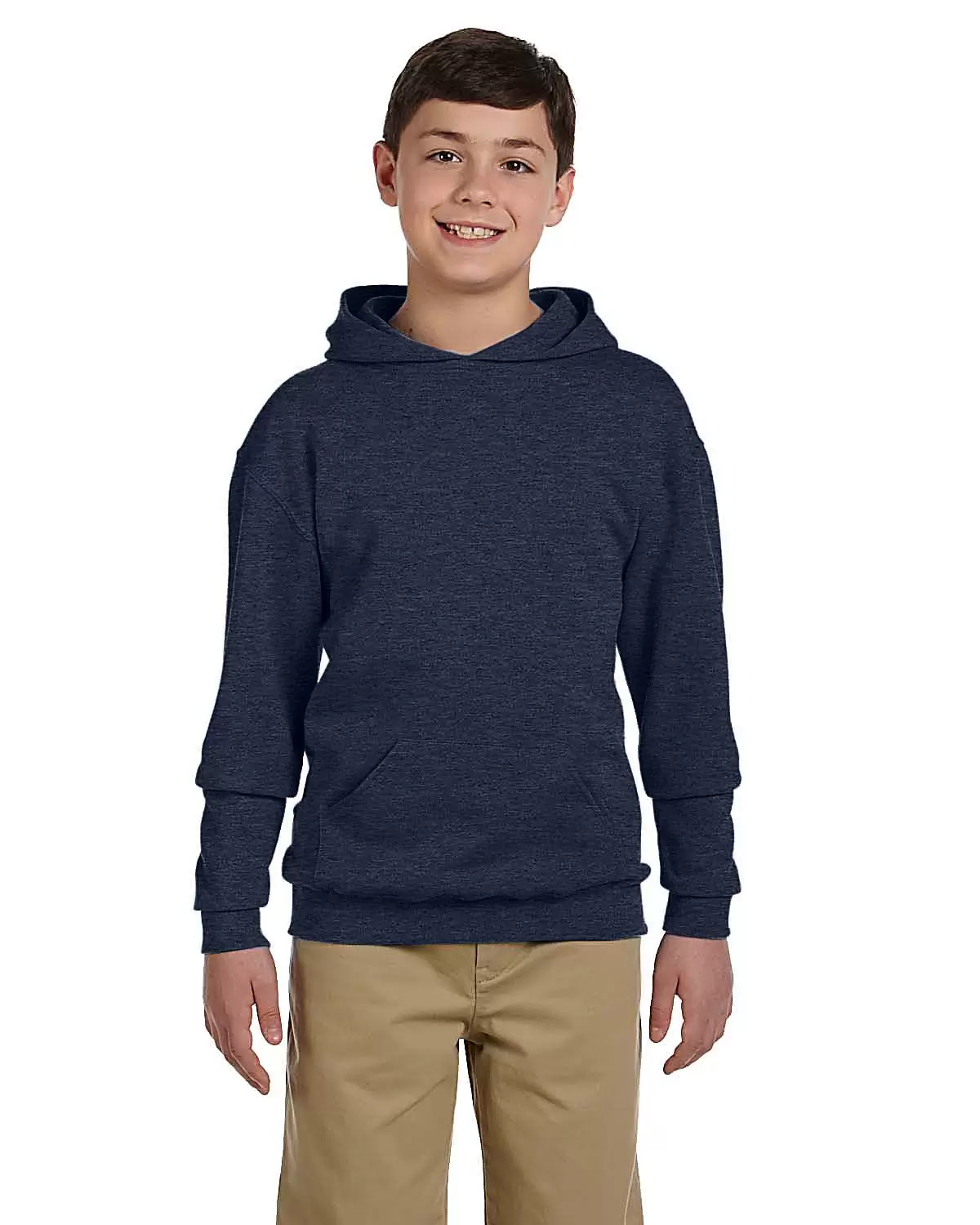 JERZEES 996Y NuBlend Youth Hooded Pullover Sweatshirt SKU: 996Y