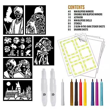 John Adams Harry Potter BLOPENS Activity Set: Blow Airbrush Effects from John Adams | Grattan