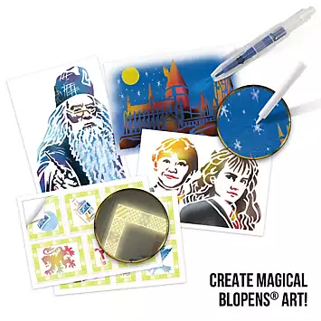 John Adams Harry Potter BLOPENS Activity Set: Blow Airbrush Effects from John Adams | Grattan