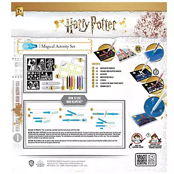 John Adams Harry Potter BLOPENS Activity Set: Blow Airbrush Effects from John Adams | Grattan