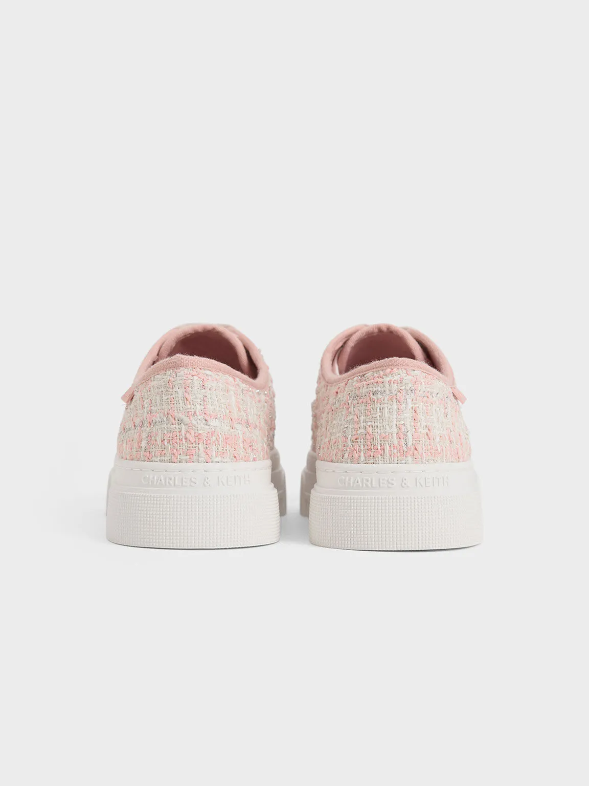 Joshi Tweed Sneakers - Light Pink