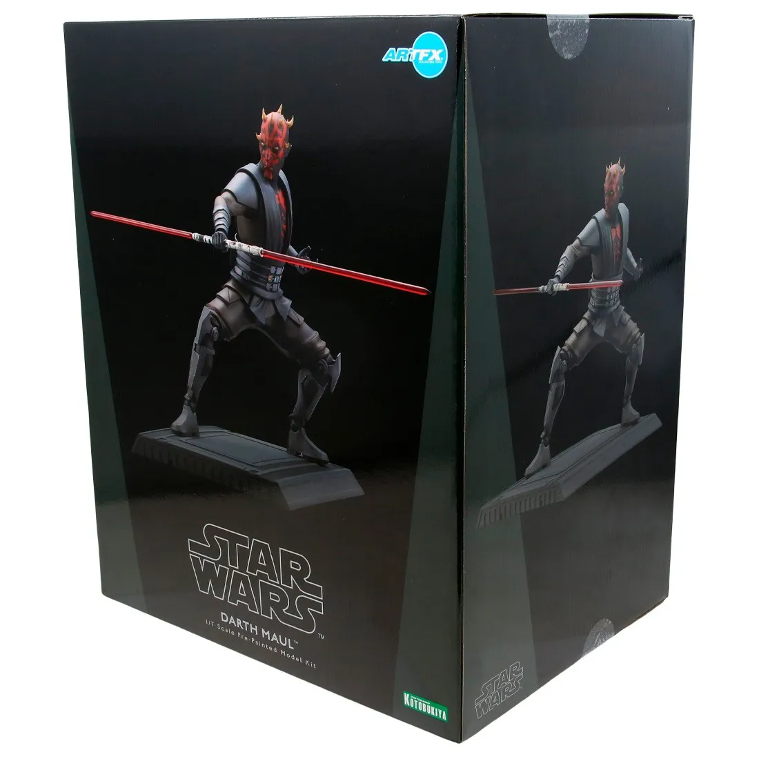 Kotobukiya ARTFX Star Wars The Clone Wars Darth Maul Figure (black)