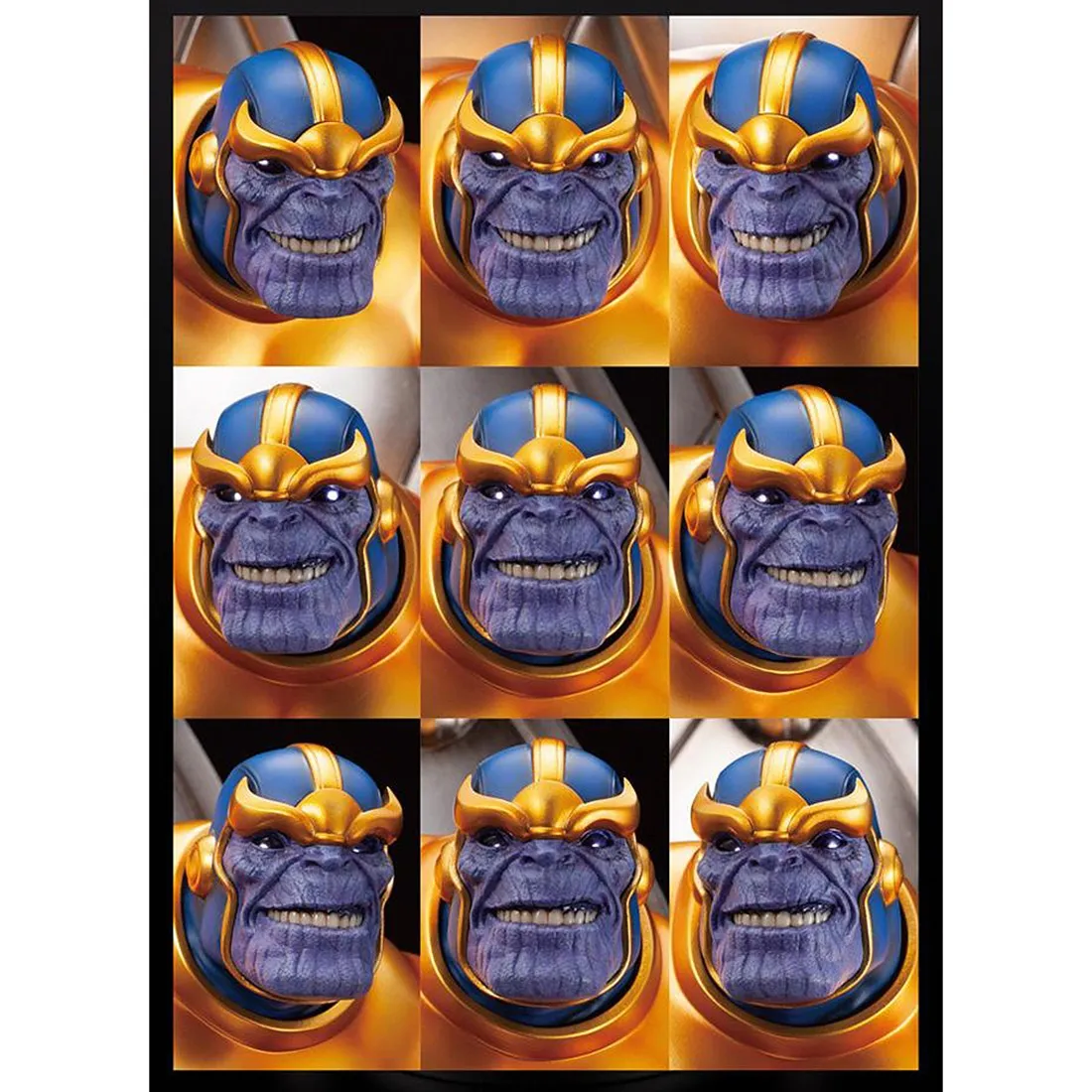 Kotobukiya Marvel Thanos On Space Throne Fine Art Statue (gold)