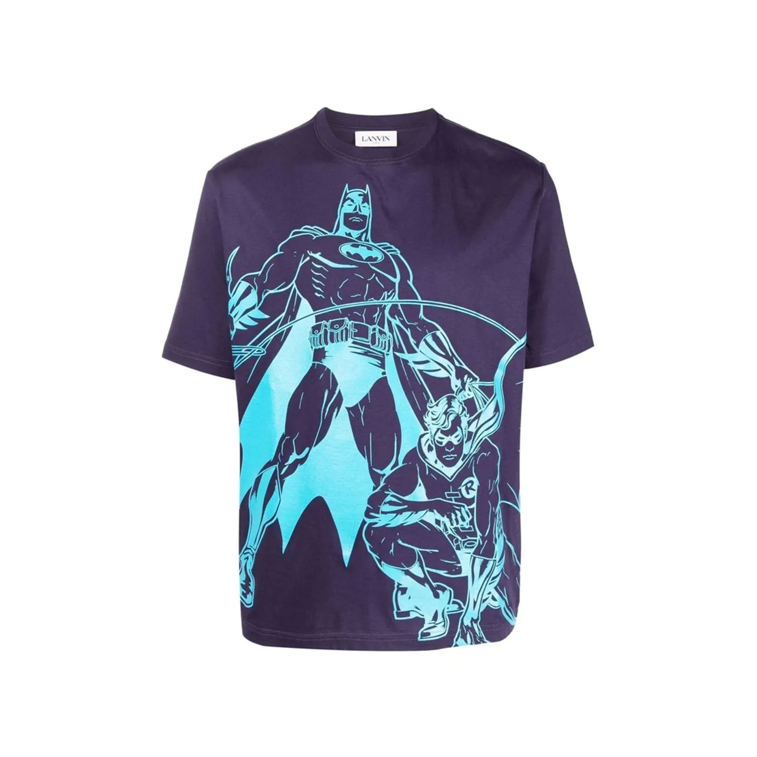 Lanvin    Lanvin Batman Graphic Printed T Shirt