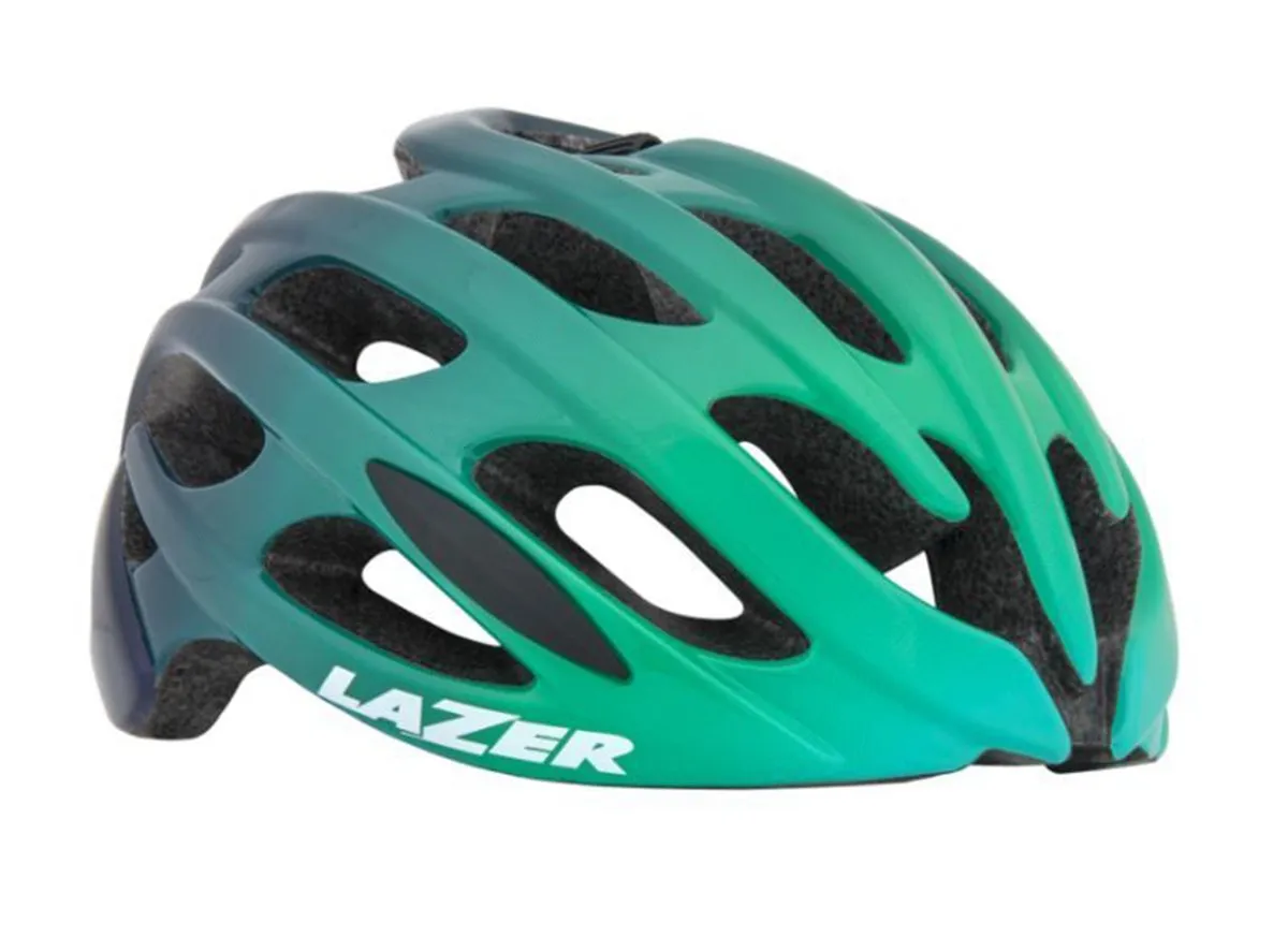 Lazer Blade Road Helmet - Green-Blue