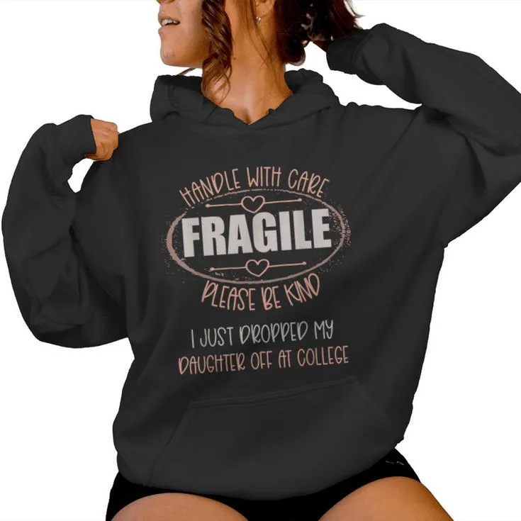 Leaving For College For Mom From Daughter Going To College Women Hoodie