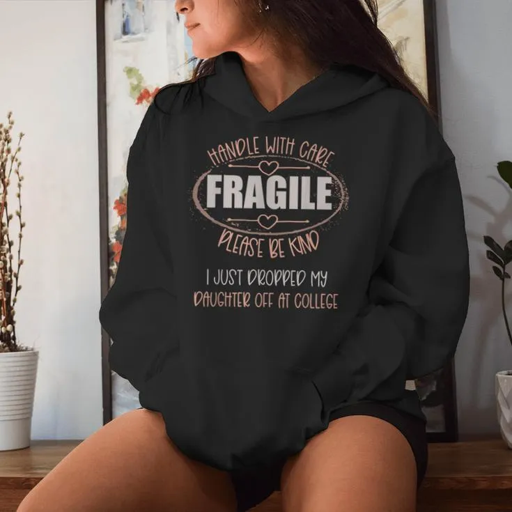 Leaving For College For Mom From Daughter Going To College Women Hoodie