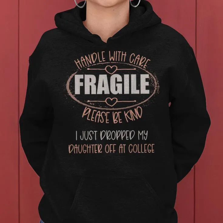 Leaving For College For Mom From Daughter Going To College Women Hoodie