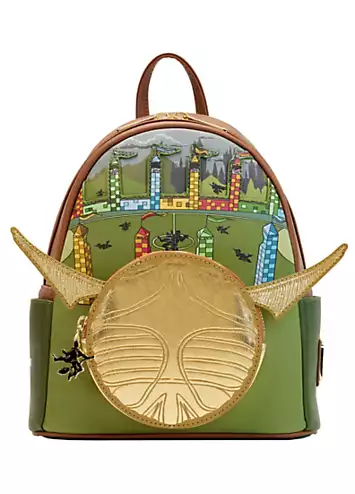 Loungefly Harry Potter Golden Snitch Mini Backpack | Kaleidoscope