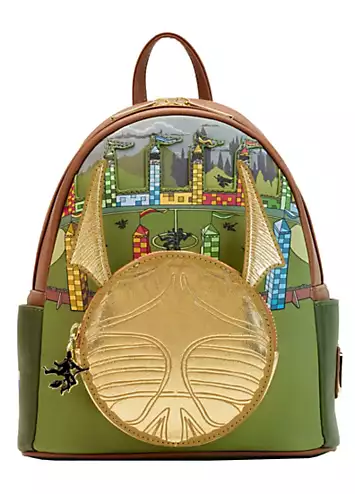 Loungefly Harry Potter Golden Snitch Mini Backpack | Kaleidoscope