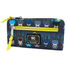 Loungefly X DC Comics Batman 80th Anniversary Chibi Wallet