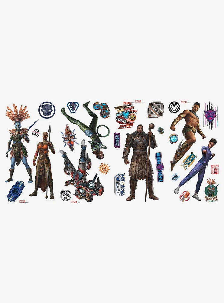 Marvel Black Panther: Wakanda Forever Peel & Stick Wall Decals