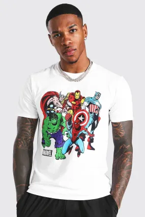 Marvel Character License T-shirt | boohooMAN UK