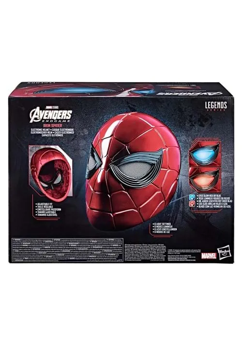 Marvel Spider-Man Iron Spider Electronic Legends Series Helmet