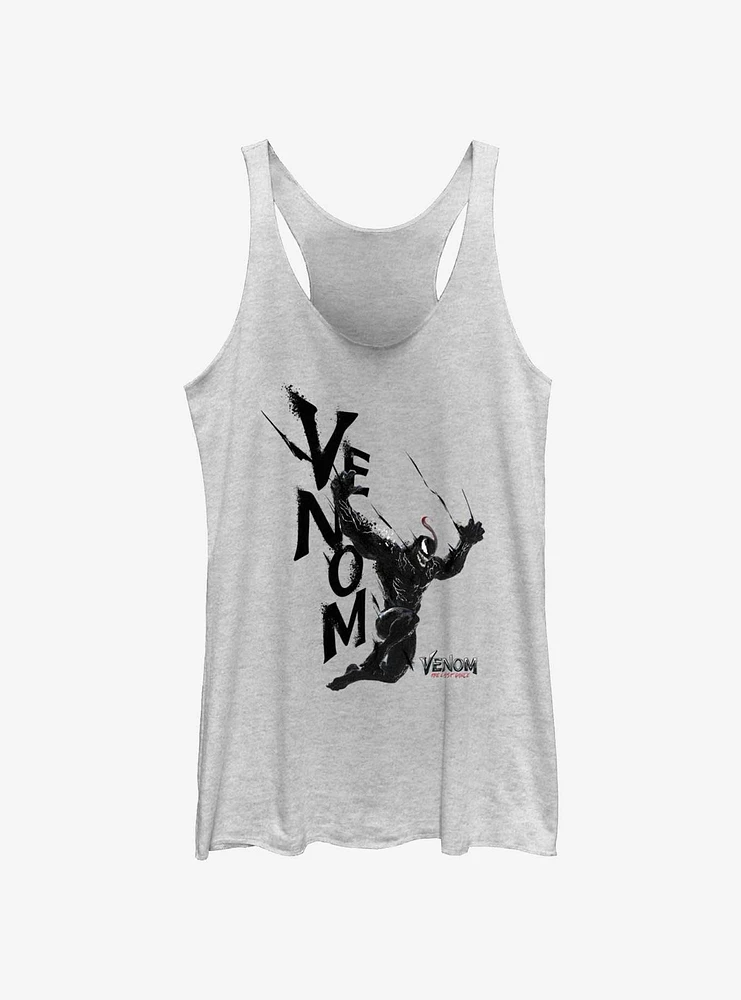 Marvel Venom Attack Girls Raw Edge Tank