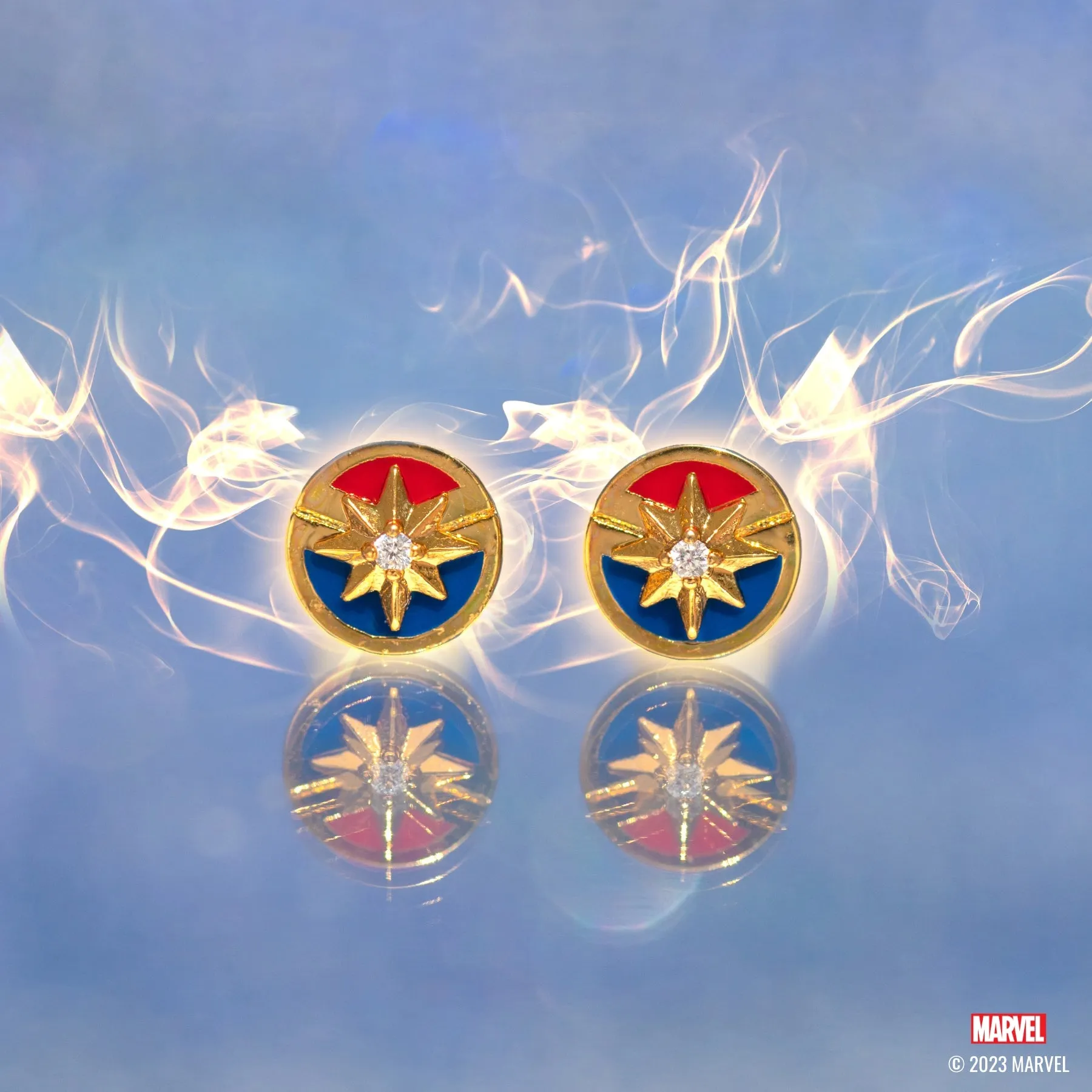 Marvel's Captain Marvel Studs