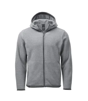 Mens medusa fleece full zip hoodie zinc Stormtech