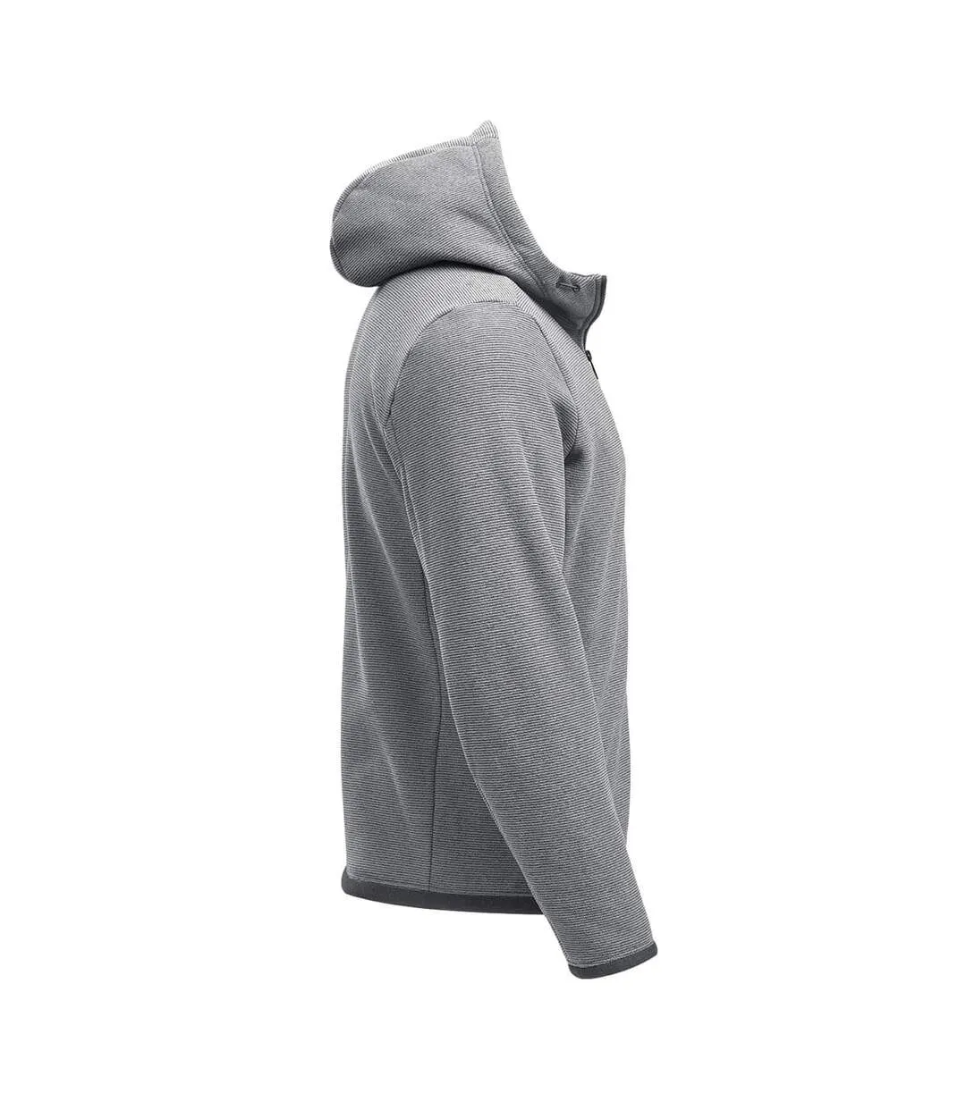 Mens medusa fleece full zip hoodie zinc Stormtech