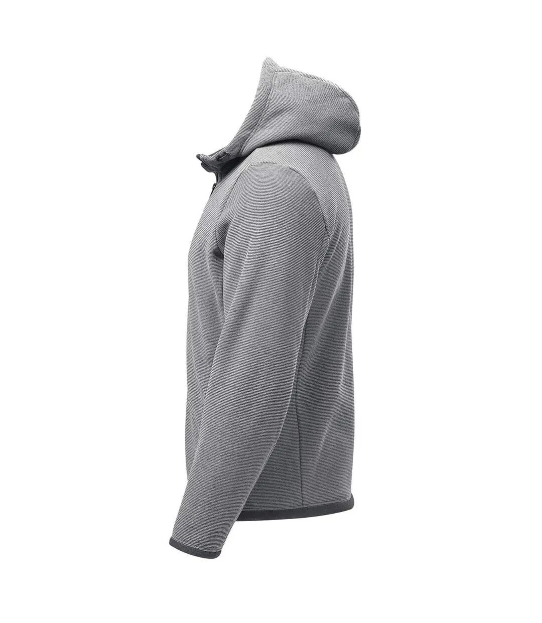 Mens medusa fleece full zip hoodie zinc Stormtech