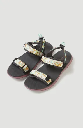 Mia Strap Sandals | Raven Colour Block