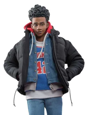 Miles Morales Spider-Man Across the Spider-Verse Black Jacket