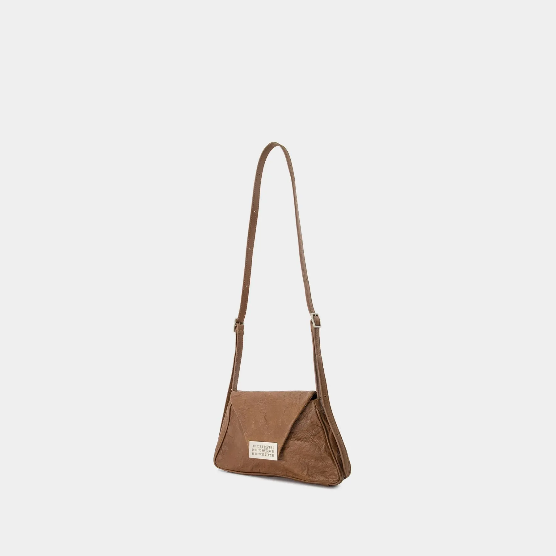 MM6 Maison Margiela  Numeric Medium Worn Out Bag - MM6 Maison Margiela - Leather - Brown