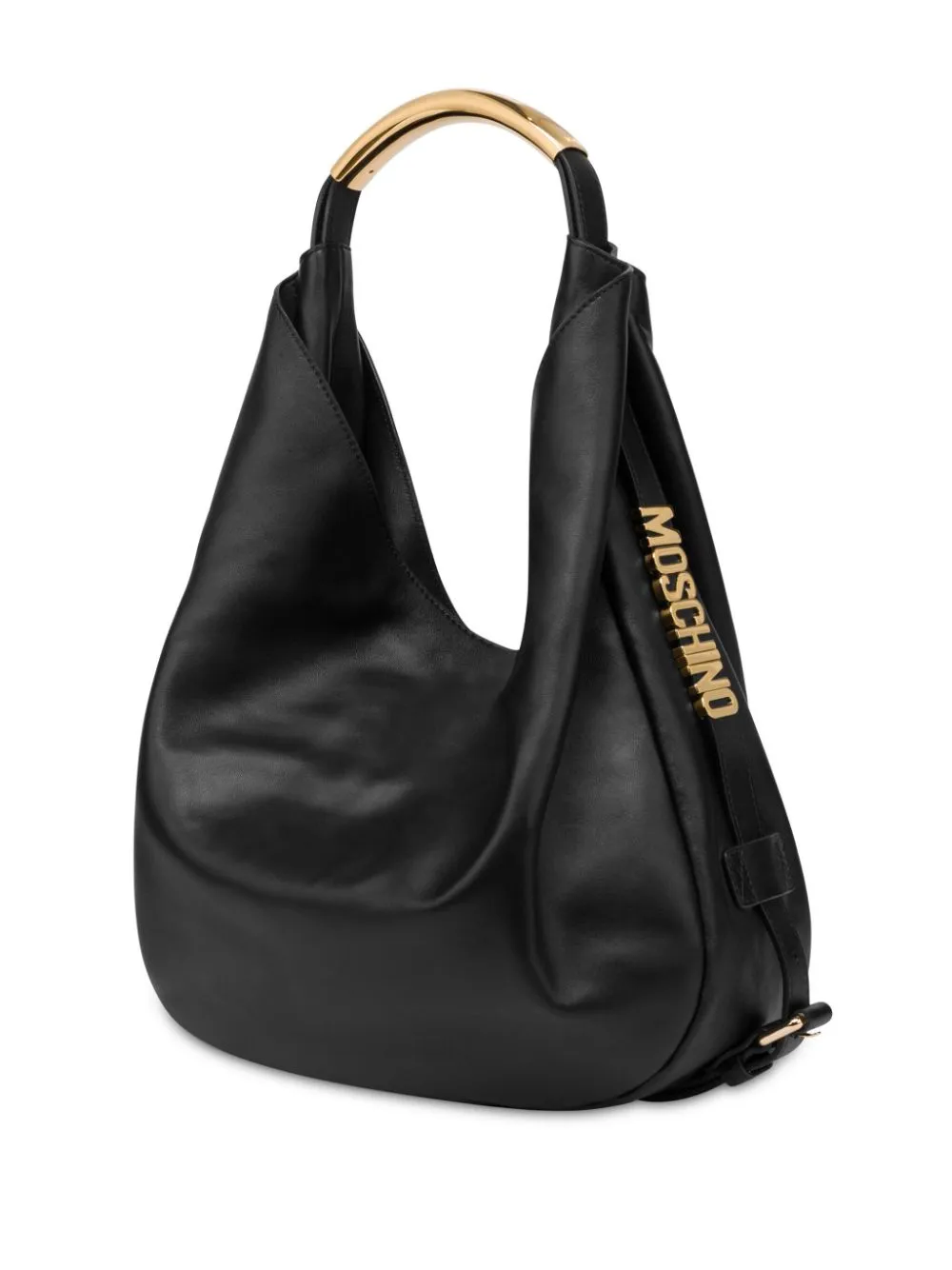 Moschino    Moschino Soft Leather Shoulder Bag