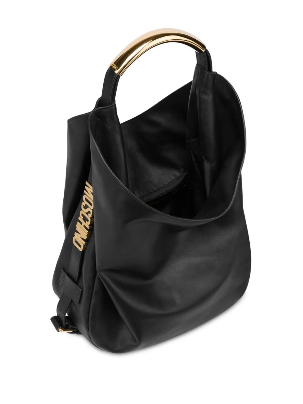 Moschino    Moschino Soft Leather Shoulder Bag