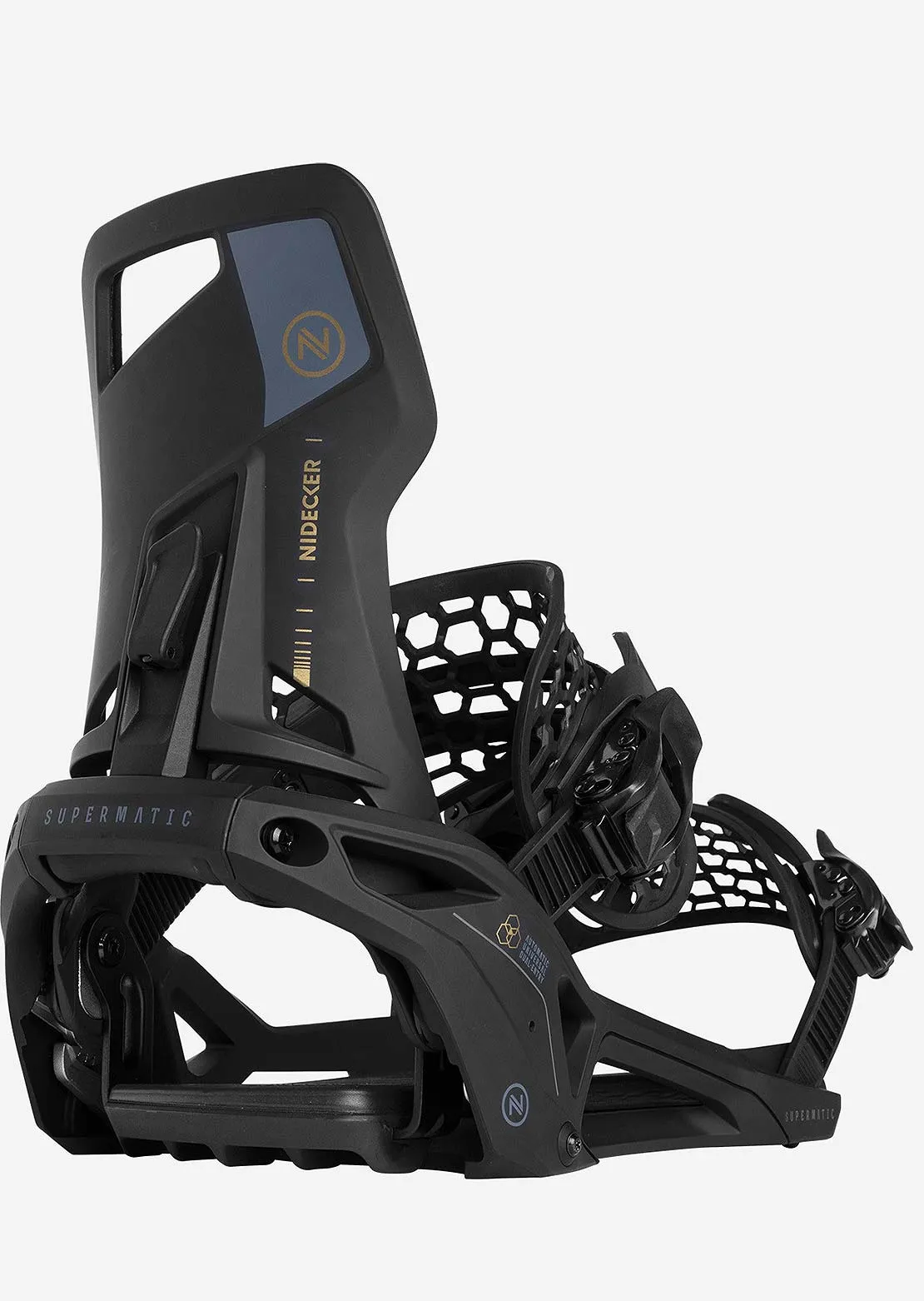 Nidecker Men's Supermatic Snowboard Bindings