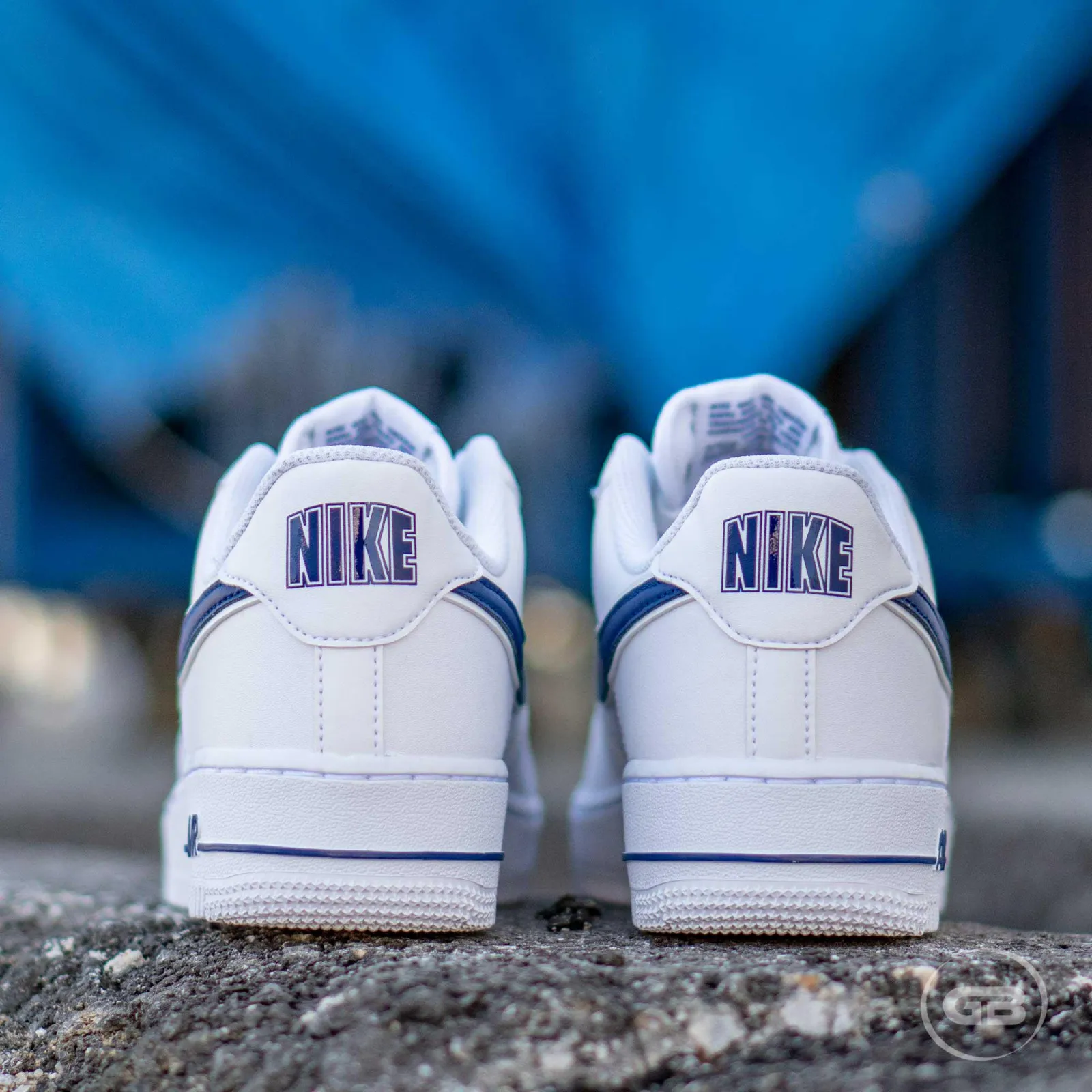 Nike Air Force 1 '07 3 ''White/Deep Royal''