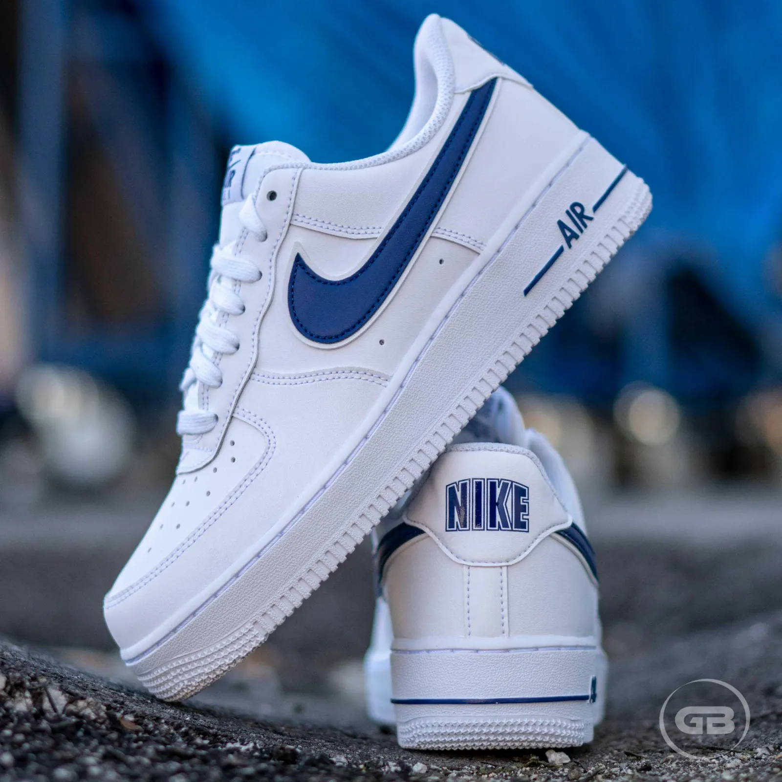 Nike Air Force 1 '07 3 ''White/Deep Royal''