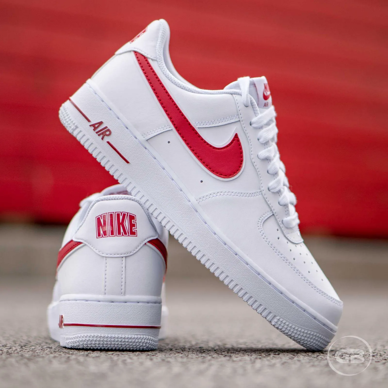 Nike Air Force 1 '07 3 ''White/Gym Red''