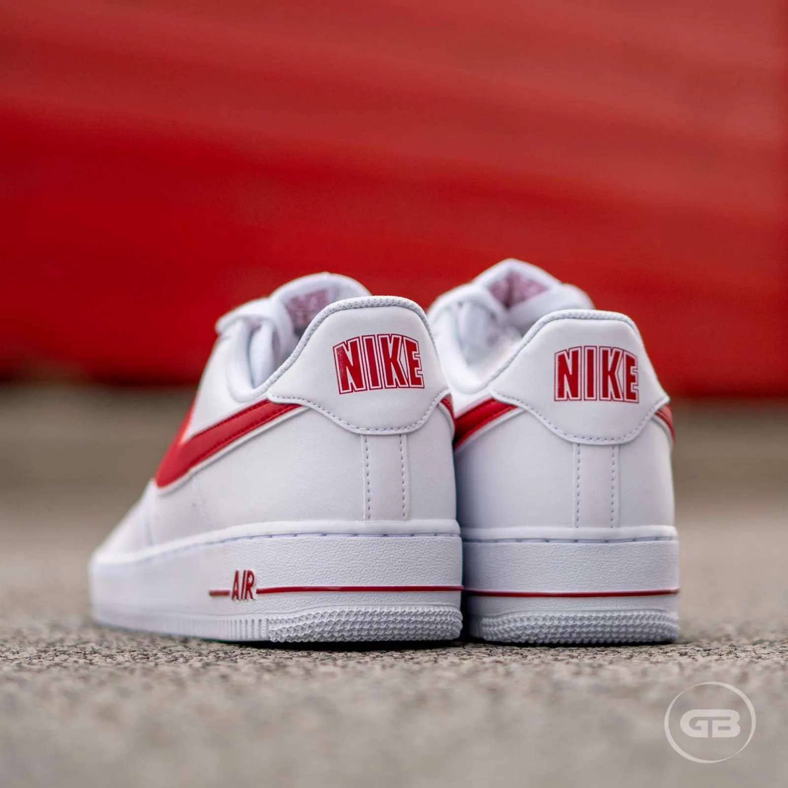 Nike Air Force 1 '07 3 ''White/Gym Red''