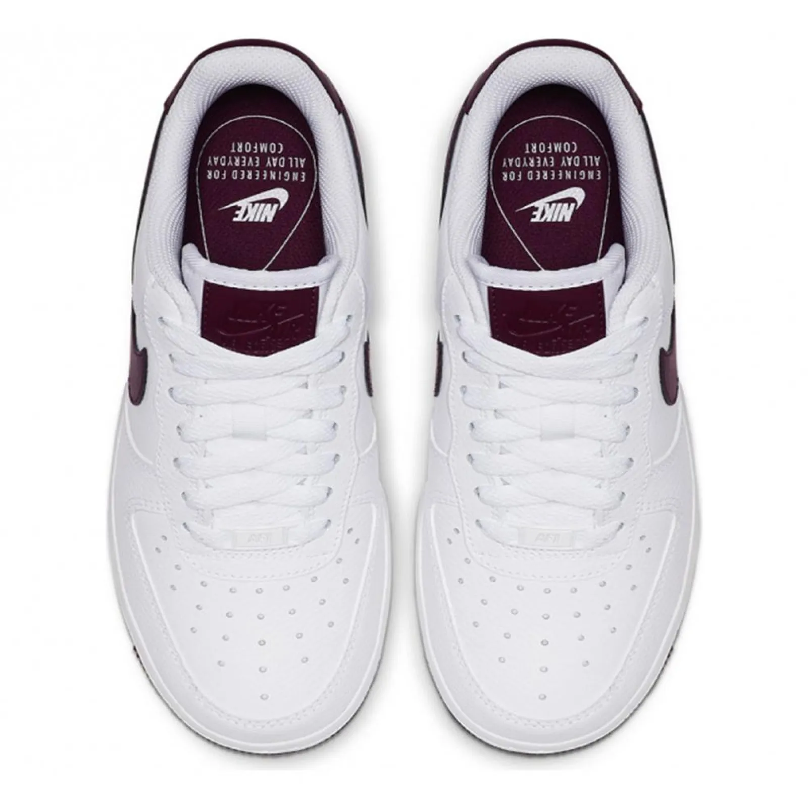 Nike Air Force 1 '07 ''White/Bordeaux''