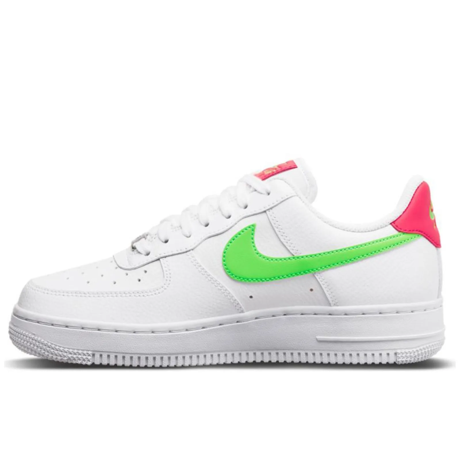 Nike Air Force 1 '07 ''White/Laser Crimson''