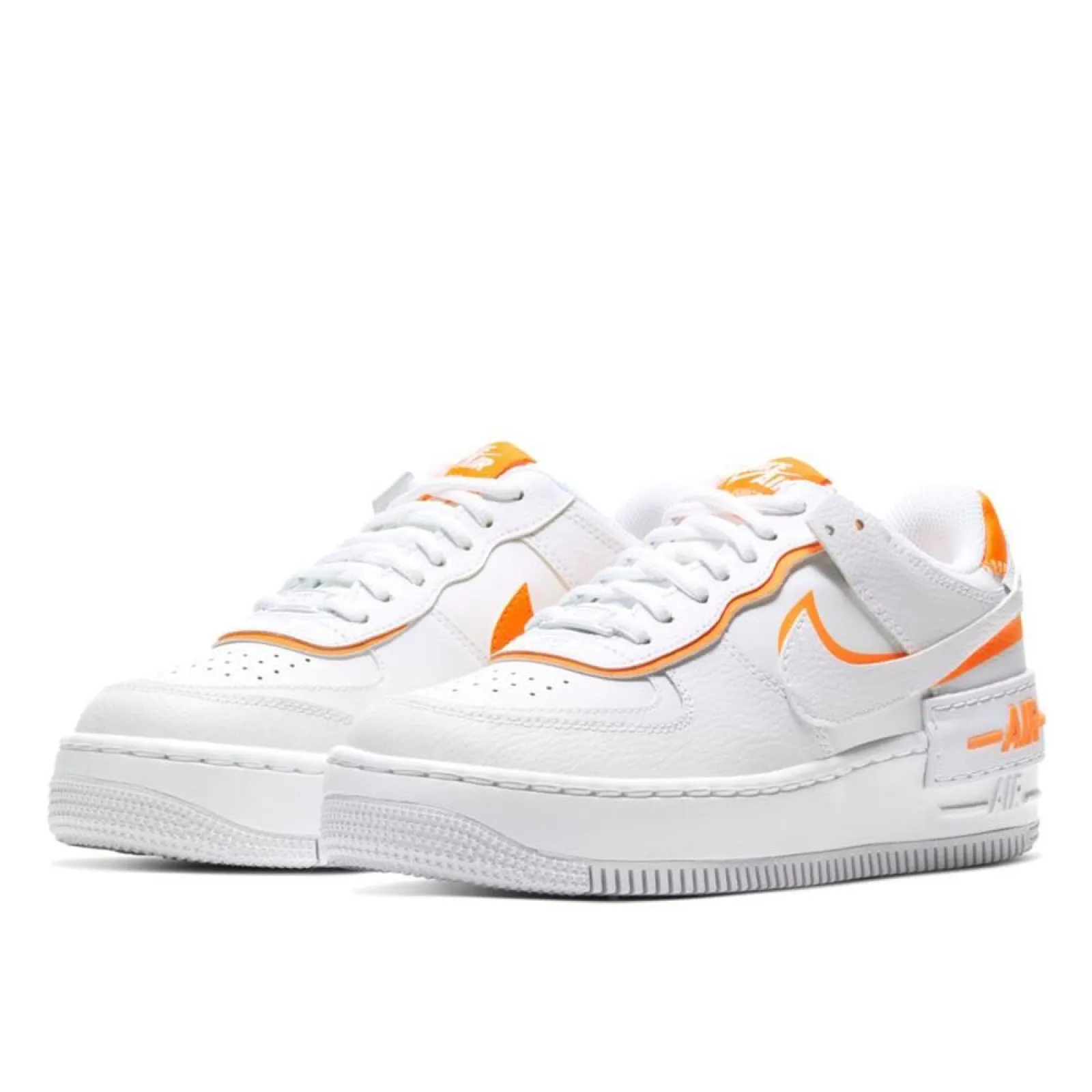 Nike Air Force 1 Shadow ''White/Total Orange''