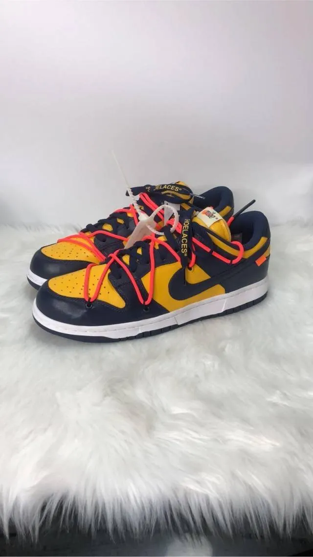 Nike dunk Michigan off white