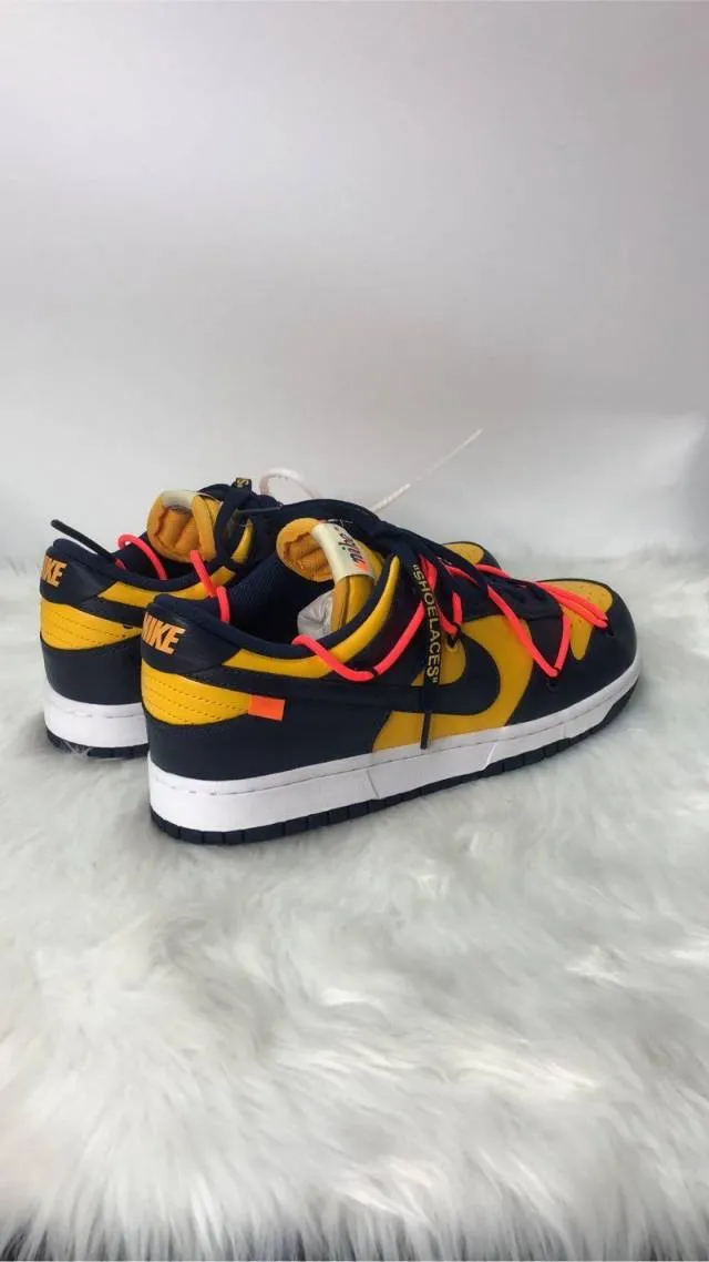 Nike dunk Michigan off white