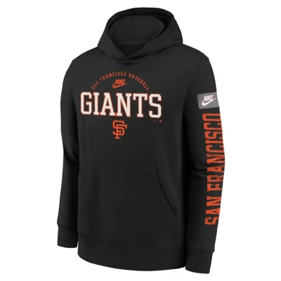 Nike Kids' San Francisco Giants Cooperstown Split Hoodie