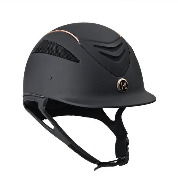 One K Defender Rose Gold Stripe Helmet