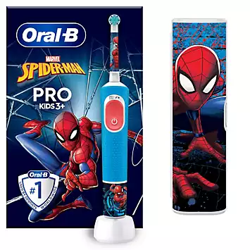 Oral-B Pro Kids Spider-Man Electric Toothbrush Designed by Braun | Kaleidoscope