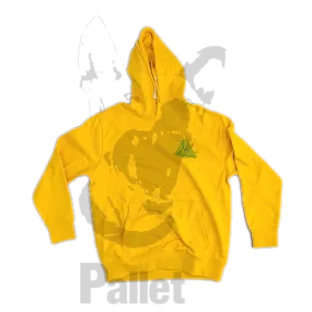 Palace - Circuit Board Yellow Hoodie -  Size Large