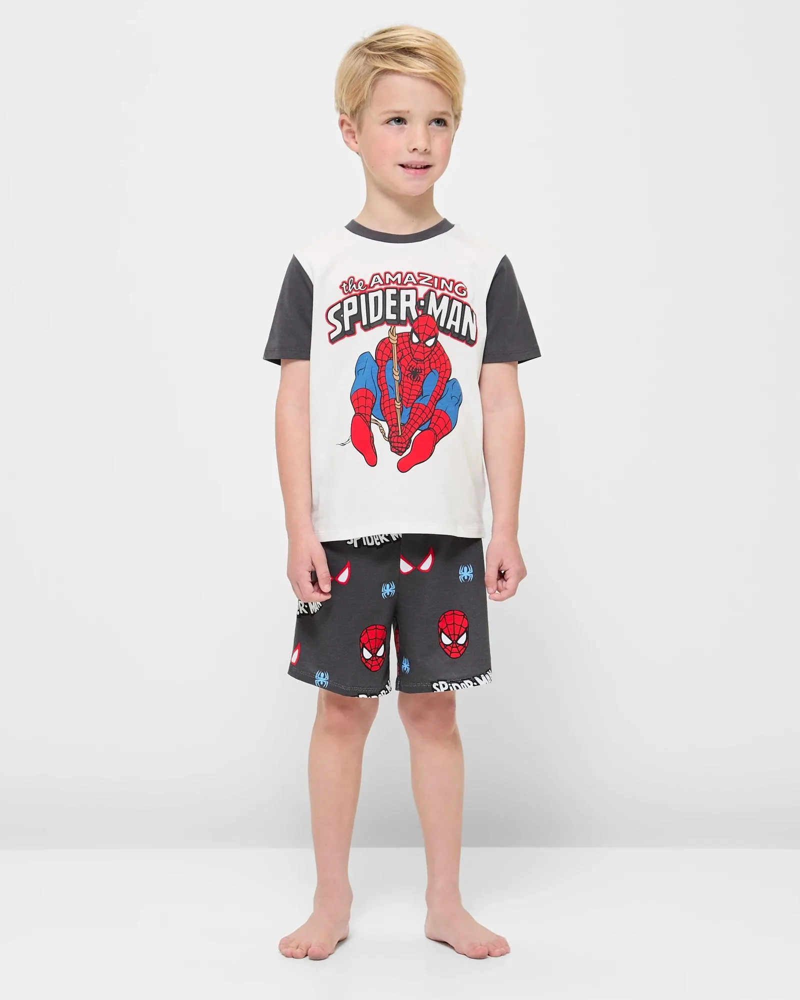 popular  Marvel Spider-Man Cotton Pyjama Set 2 Pack