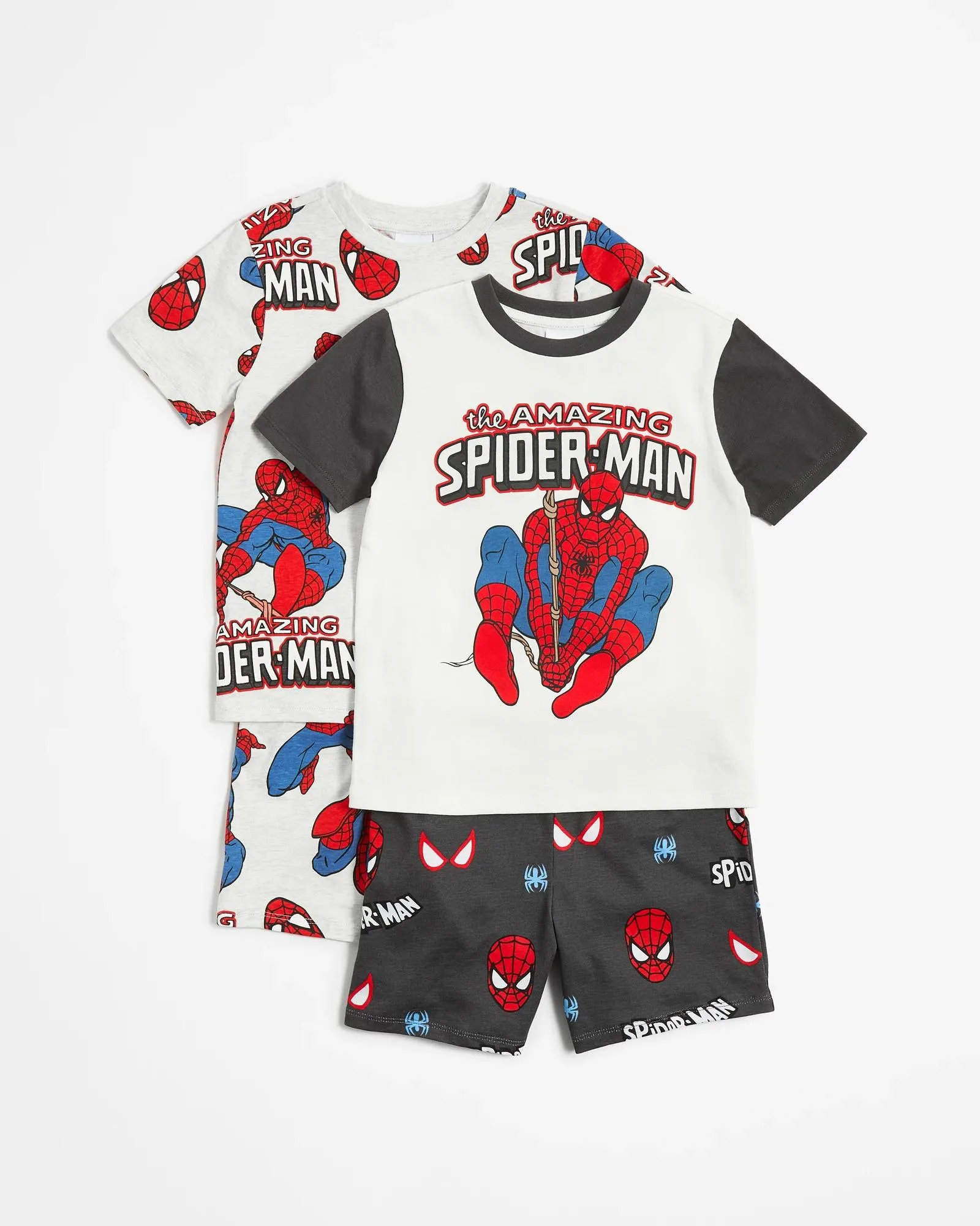 popular  Marvel Spider-Man Cotton Pyjama Set 2 Pack