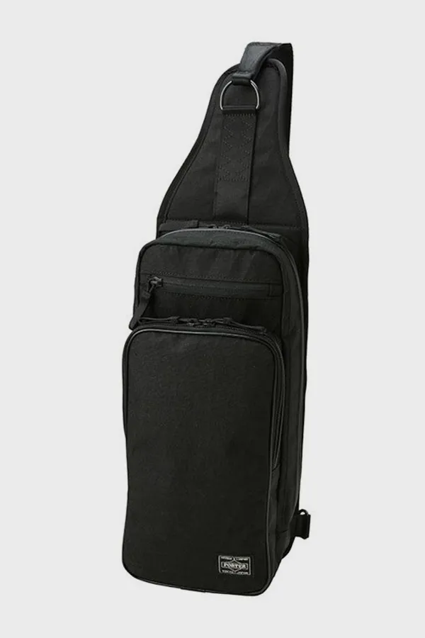 Porter Hybrid Sling Shoulder Bag - Black