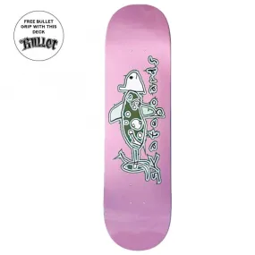 Rainbow Fish Skateboard Deck 8.0