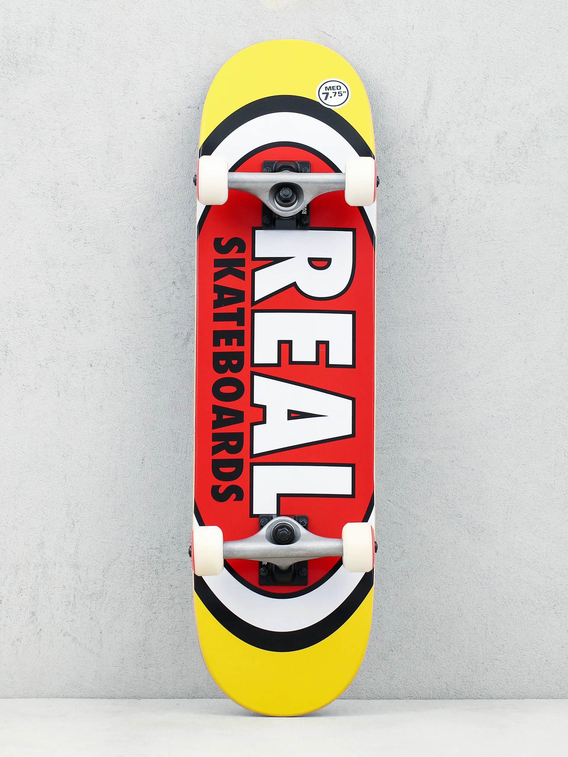 Real Classic Oval II Skateboard (yellow)