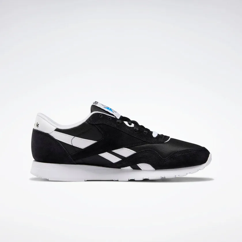 REEBOK Classic Nylon - Black / Black / White