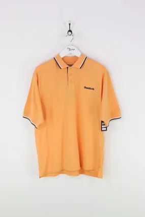 Reebok Polo Shirt Orange XXL